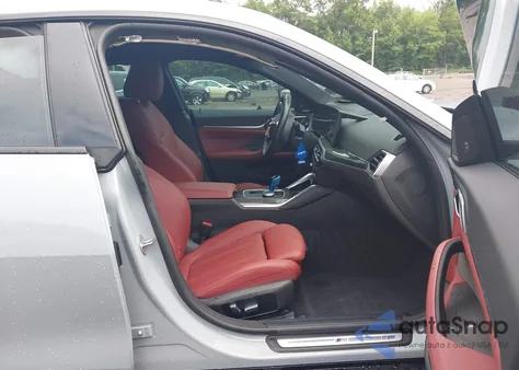 2023 BMW I4 M50 из США, поврежденный, VIN WBY33AW0XPFP05542